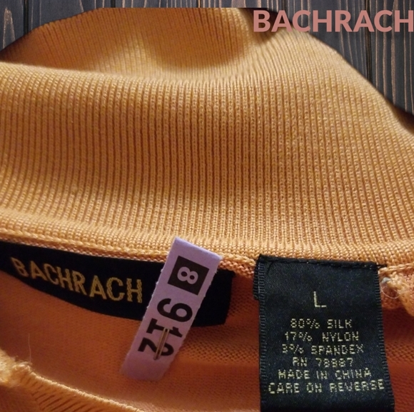 Bachrach Collared Silk Blend Shirt - Picture 4 of 4